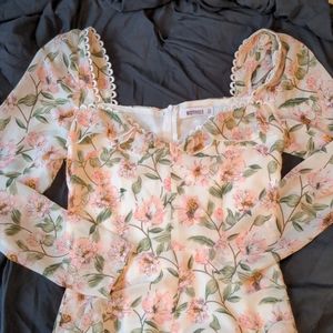 Missguided | floral mini-dress